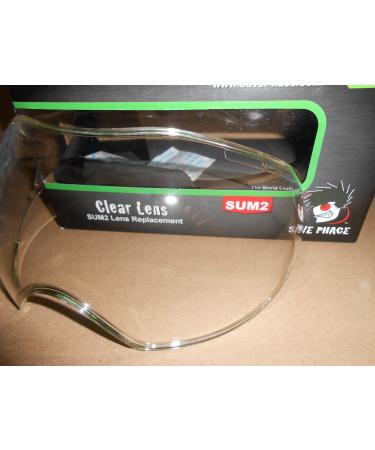 Save Phace New SUM2 Sport Goggles Mask Anti-Fog Replacement Lens - Clear