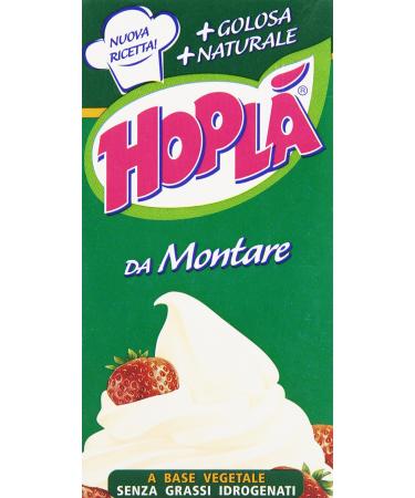 Hopl: Italian Cream To Whip, Non Hydrogenated Vegetable Fat Base With Sugar- 500 ml