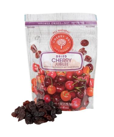 Cherry Bay Orchards Dried Cherry Mix - 12 Packs of 6oz | 100% Natural & Kosher | Montmorency Balaton & Sweet Cherries | Gluten-Free & GMO-Free - Buy Online on SooperMarket.com