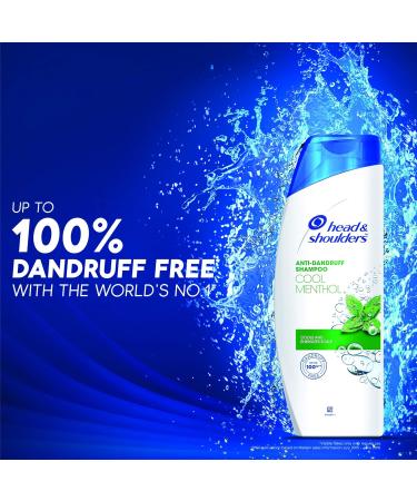 Buy Head & Shoulders Cool Menthol Shampoo 180ml | Anti-Dandruff Refreshing Formula | Fast International Shipping - Buy Online on SooperMarket.com