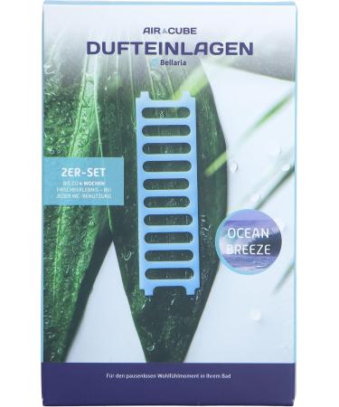 Bellaria Ocean Breeze Fragrance Insert for Air Cube | Sea-Fresh Toilet Odor Eliminator | Fresh & Fragrant Bathroom Solution - Buy Online on SooperMarket.com