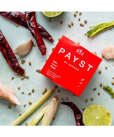 Payst Fresh Thai Red Curry Paste. Fresh Handmade in London Authentic Thai cooking paste. 100g. Serves 2. - Buy Online on SooperMarket.com