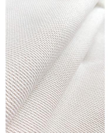 19" x 28" 18CT Counted Cotton Aida Cloth Cross Stitch Fabric (White)