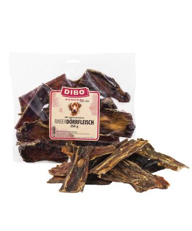 Dibo D rrfleisch 250g bag natural chew snack or treat for in between dog food quality chewing items without chemistry from Dibo 250 g (1 Pack)