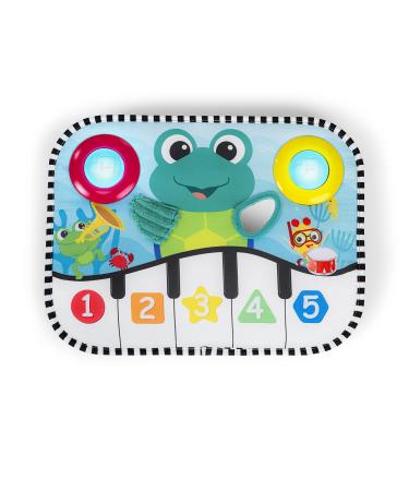 Baby Einstein Ocean Explorers Neptune's Kick & Explore Musical Kick Pad & Crib Toy for Ages 0 Months and up