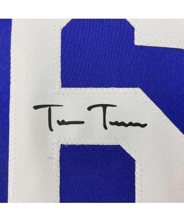Facsimile Autographed Trea Turner LA Blue Baseball Jersey - Men's XL - Buy Online on SooperMarket.com