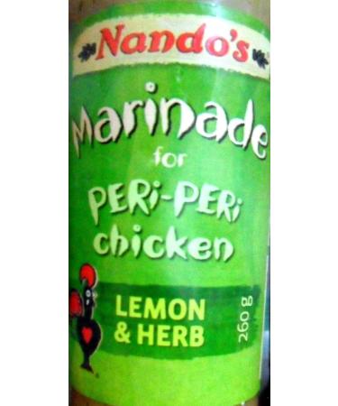 Lemon & Herb Peri Peri Marinade 260g de Nando - Buy Online on SooperMarket.com