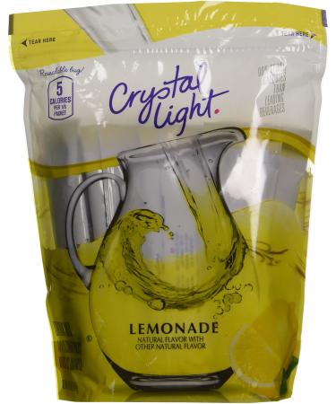 Crystal Light Lemonade 16 Pitcher Packs - 8.6 Ounce Lemonade 16 Count (Pack of 1)