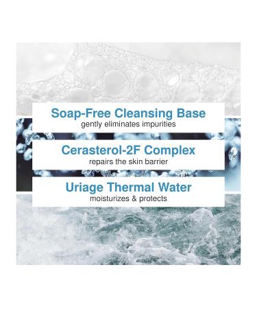 URIAGE Xemose Gentle Cleansing Syndet 6.8 fl. oz. | Soap-Free & Fragrance-Free Face & Body Wash for Very Dry Skin | Soothes Cleanses & Protects Skin - Buy Online on SooperMarket.com