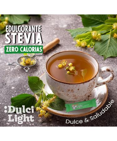 Dulci Light Stevia Sweetener - 100 Calorie-Free Bags | Natural Sugar Substitute for Drinks & Food - Shop Internationally! - Buy Online on SooperMarket.com