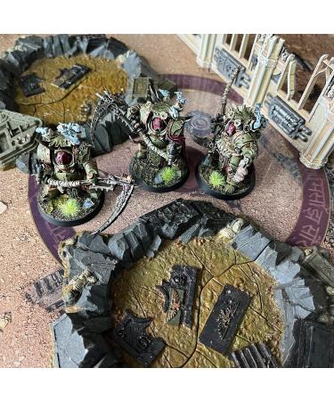 Jucoci Objective Point Markers 6PCS Set Objective Marker Compatible with WH40k Wargame (Miniature Not Included)  Red - Buy Online on SooperMarket.com