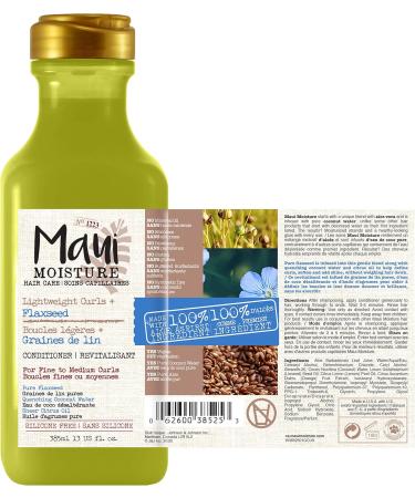 Maui Moisture Gentle and Lightweight Flaxseed Conditioner 385 ml. - Buy Online on SooperMarket.com