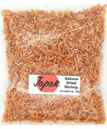 Greenlike Dried Small Shrimp Sakura Dried Shrimp 3oz/85g Ramen Shrimp