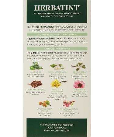 Herbatint 5C Light Ash Chestnut Hair Dye - Natural Hair Color - Buy Online on SooperMarket.com