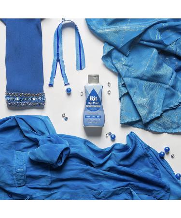 Rit DyeMore Liquid Dye Sapphire Blue 7oz - Vibrant Fabric Dye for DIY Projects - Buy Online on SooperMarket.com