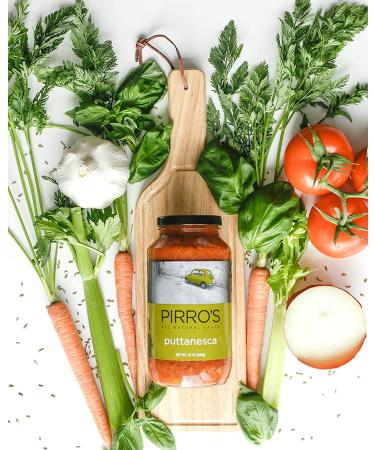 Pirro's All-Natural Puttanesca Pasta Sauce - Gluten-Free, No Processed Sugar (1.5 lb) - Buy Online on SooperMarket.com