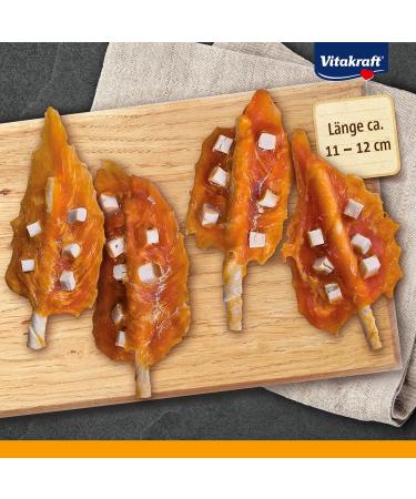 Vitastras Bonas Chewing Rods for Dogs - Chicken & Cheese Snack Grain-Free No Sugar Added 7x80g - Buy Online on SooperMarket.com