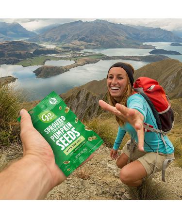 Go Raw Seeds with Sea Salt - 12 oz. Bags Box of Keto Vegan Gluten Free Organic Superfood Pumpkin Seeds - Single-Serve Snack Packs - Buy Online on SooperMarket.com