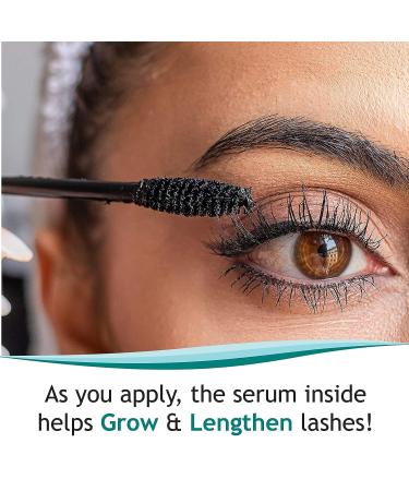 FEG Accelerating Mascara & Eyelash Enhancer Serum | 2-in-1 Formula for Longer, Darker Lashes | Eyelash Enhancing Serum 6mL - Buy Online on SooperMarket.com