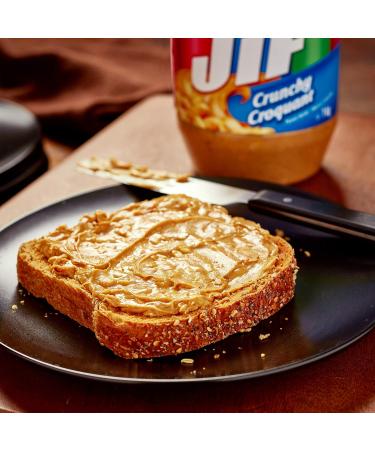 Jif Crunchy Creamy Peanut Butter Smooth & Creamy Texture No Stir 1kg Jars (Pack of 8) Crunchy 1 g (Pack of 8) - Buy Online on SooperMarket.com