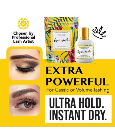 10ml Lyon Lash Performance Glue | Fast Dry Time, Long Retention | Professional Grade Eyelash Extension Adhesive - Buy Online on SooperMarket.com