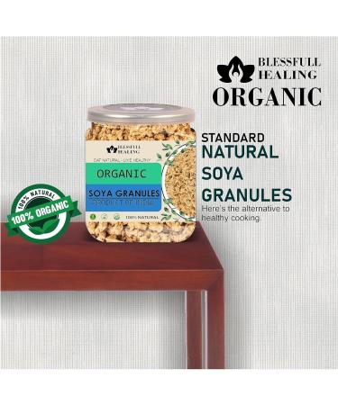 Blessfull Healing Organice SOYA GRANULES for Breakfast 1 lb (453 Gram) - Buy Online on SooperMarket.com