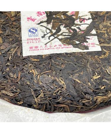 Pu-erh tea 2012 SIX FAMOUS TEA MOUNTAIN Plum blossom 357 Raw - Buy Online on SooperMarket.com