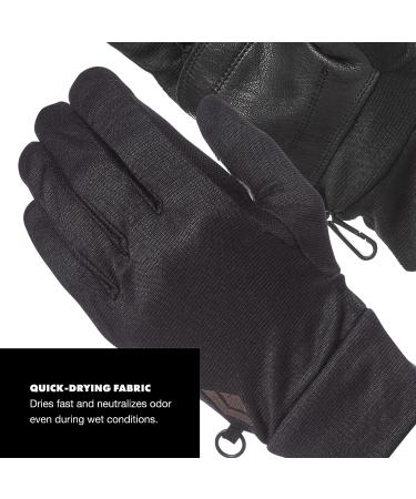 Black Diamond Midweight Wooltech Gloves - Medium Anthracite - Buy Online on SooperMarket.com