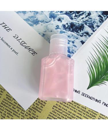 Vinsencoo 50 Pcs 1oz Mini Plastic Empty Bottles with Flip Cap - Portable Travel Size for Hand Sanitizer, Shampoo, Conditioner - Reusable - Baby Shower, Wedding Party Favors - Buy Online on SooperMarket.com