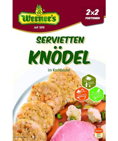 Buy Werner's Napkin Dumplings 2x2 Portions 6 Packs No Dyes No Flavor Enhancers | Healthy & Convenient Cooking Bags - Buy Online on SooperMarket.com
