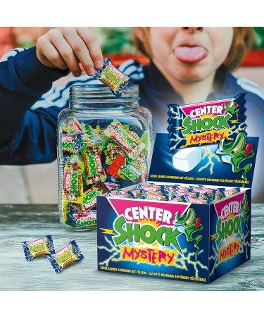 Center Shock Mystery Box - 100 Variety Chewing Gum Perfect for Birthdays Pi atas Candy Bars & School Bags - 400g International Shipping - Buy Online on SooperMarket.com