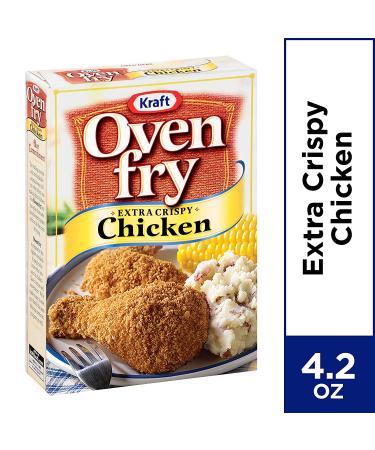 Oven Fry Extra Crispy Seasoned Coating Mix for Chicken - 8 ct Pack (4.2 oz Boxes) - Buy Online on SooperMarket.com