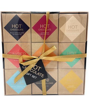 Deluxe Hot Chocolate & Biscuit Gift Set - Assorted Flavours Collection - Buy Online on SooperMarket.com
