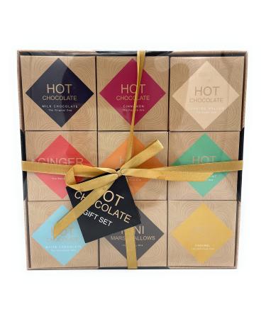 Hot Chocolate Assorted Flavours Gift Selection and Assorted Biscuits Flavours