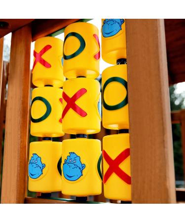 Gorilla Playsets 07-0010 Tic Tac Toe Spinner Activity Panel - Yellow - Buy Online on SooperMarket.com