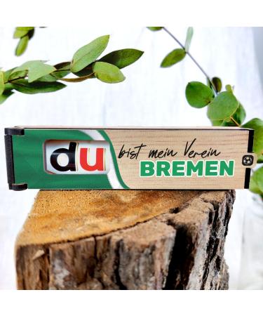 Bremen you are my club - chocolate bar gift box incl. Duplo - Bremen fan Bremen gifts Bremen gift Bremen fan articles gift for Bremen city lovers & fans with skyline sport: Bremen