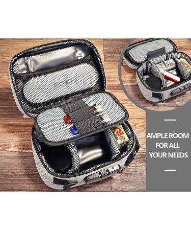 Smell Proof Odorless Bag with Combination Lock - Stash Box & Medicine Container - Buy Online on SooperMarket.com