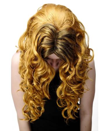 Buy WIG ME UP Lady's Long Curly Wig with Gold Bronze & Black Streaks - GFW1682-144+1 | International Shipping Available - Buy Online on SooperMarket.com