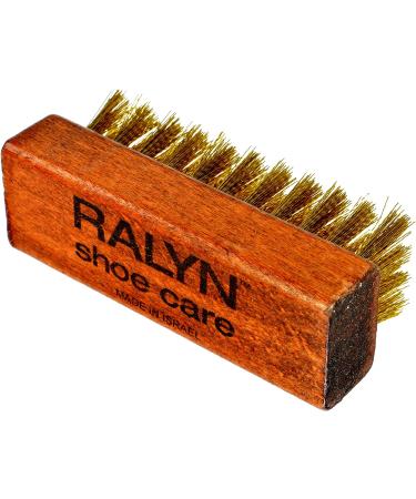 Ralyn Brass Bristle Suede Shoe Brush - Set of 3 Brushes for Shoes & Boots - Cleans and Restores Suede and Nubuck Leather - Buy Online on SooperMarket.com
