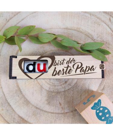 Best Dad Gift - 'You Are the Best Dad in the World' Chocolate Bar Gift Box with Duplo - Perfect Birthday Gifts for Dad - Buy Online on SooperMarket.com