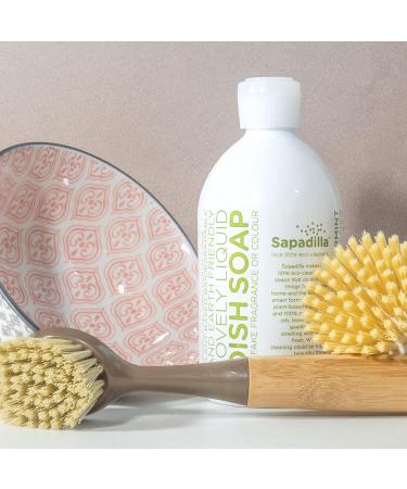 Sapadilla Dish Soap Rosemary Peppermint - 16 Fl Oz | Eco-Friendly Vegan & Biodegradable - Buy Online on SooperMarket.com