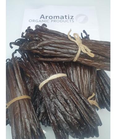 Aromatiz Grade A Madagascar Vanilla Pods - Fresh 10-13cm (Pack of 10) - Buy Online on SooperMarket.com