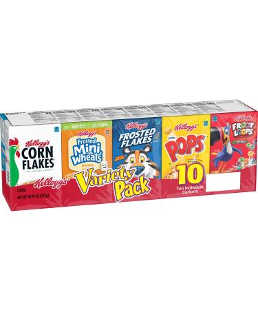 Kellogg's Variety Pack Assorted Variety Pack, 12 Count 120 boxes