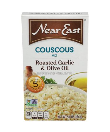 Near East, Couscous Roasted Garlic And Olive Oil, 5.8 Ounce