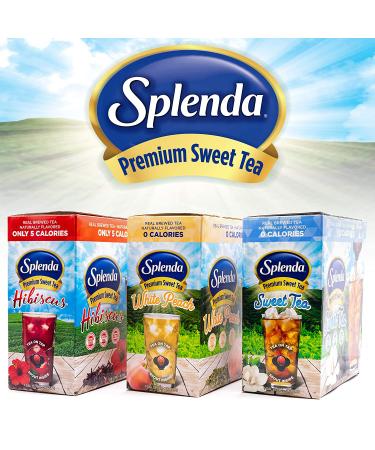 SPLENDA White Peach Green Tea On Tap - 128 Fl Oz Bag in Box Ready-to-Drink Liquid - Buy Online on SooperMarket.com