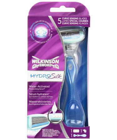 Wilkinson Sword Hydro Silk ladies razor with 1 blade and holder 1 piece purple 1 piece (1 pack)