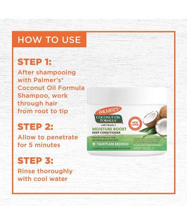 Palmer's Coconut Oil Deep Hair Conditioner - 12 Fl Oz - Buy Online on SooperMarket.com
