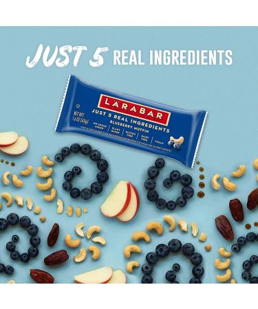 Larabar Blueberry Muffin - 16 Bars (1.6 oz Each) | Healthy Snack Option - Buy Online on SooperMarket.com