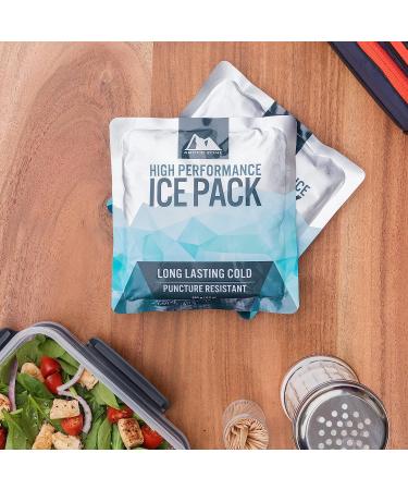 Arctic Zone High Performance Ice Pack Set of 2 - 250g for Lunch Boxes, Bags, Coolers - Buy Online on SooperMarket.com