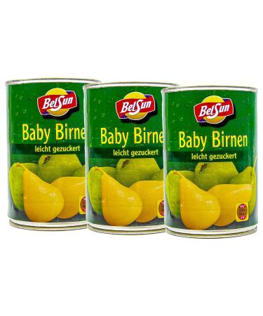 Buy Food United Whole Baby Pears in Light Syrup - Premium Quality 425g Can | Tender Sun-Drenched Summer Fruits - International Shipping Available - Buy Online on SooperMarket.com